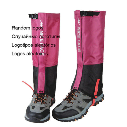 Waterproof Snow Leg Gaiters Hiking Boot Legging Shoes Warmer Shoe Cover Tourist Outdoor Camping Trekking Climbing Hunting